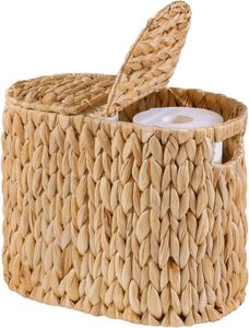 Jacinthe d'eau saule 4 rouleaux de <span class=keywords><strong>papier</strong></span> toilette panier de rangement couvert salle de bain - Product Image 2