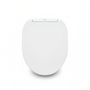 Asiento de Inodoro D375 Forma 7 Blanco con Cierre Suave, 48 cm de Largo y 39 cm de Ancho - Product Image 3