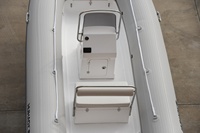 Bateau pneumatique semi-rigide Huihao 4,8 m certifié CE, 15,5 pieds, sport, 480 PVC, fibre de verre, prix usine