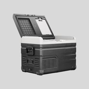 Mini Refrigerador Portátil con Compresor de Corriente Continua, <span class=keywords><strong>Pequeño</strong></span>, para Acampar al Aire Libre, 12V 24V, Recargable con Energía Solar para Automóvil - Product Image 3