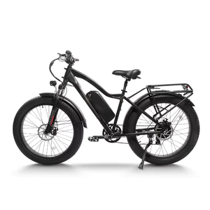 Vélo électrique tout-terrain 2 places pour adultes, 48V, 26 pouces, pneus larges, 7 vitesses, cadre en alliage d'aluminium - Product Image 2