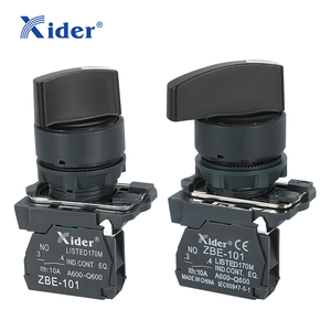 Xider DB5-AD33/XB5-AD33 núm <span class=keywords><strong>Selector</strong></span> push button ngắn xử lý 2 vị trí màu đen nhựa mùa xuân trở lại <span class=keywords><strong>Selector</strong></span> Thiết bị chuyển mạch - Product Image 4