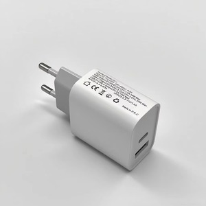 อะแดปเตอร์ชาร์จเร็วแบบติดผนัง 20W PD 3.0 ช่องเสียบ USB คู่ ชนิด Type C สำหรับโทรศัพท์ แท็บเล็ต แล็ปท็อป คอมพิวเตอร์ทั่วไป วัสดุ PC - Product Image 3