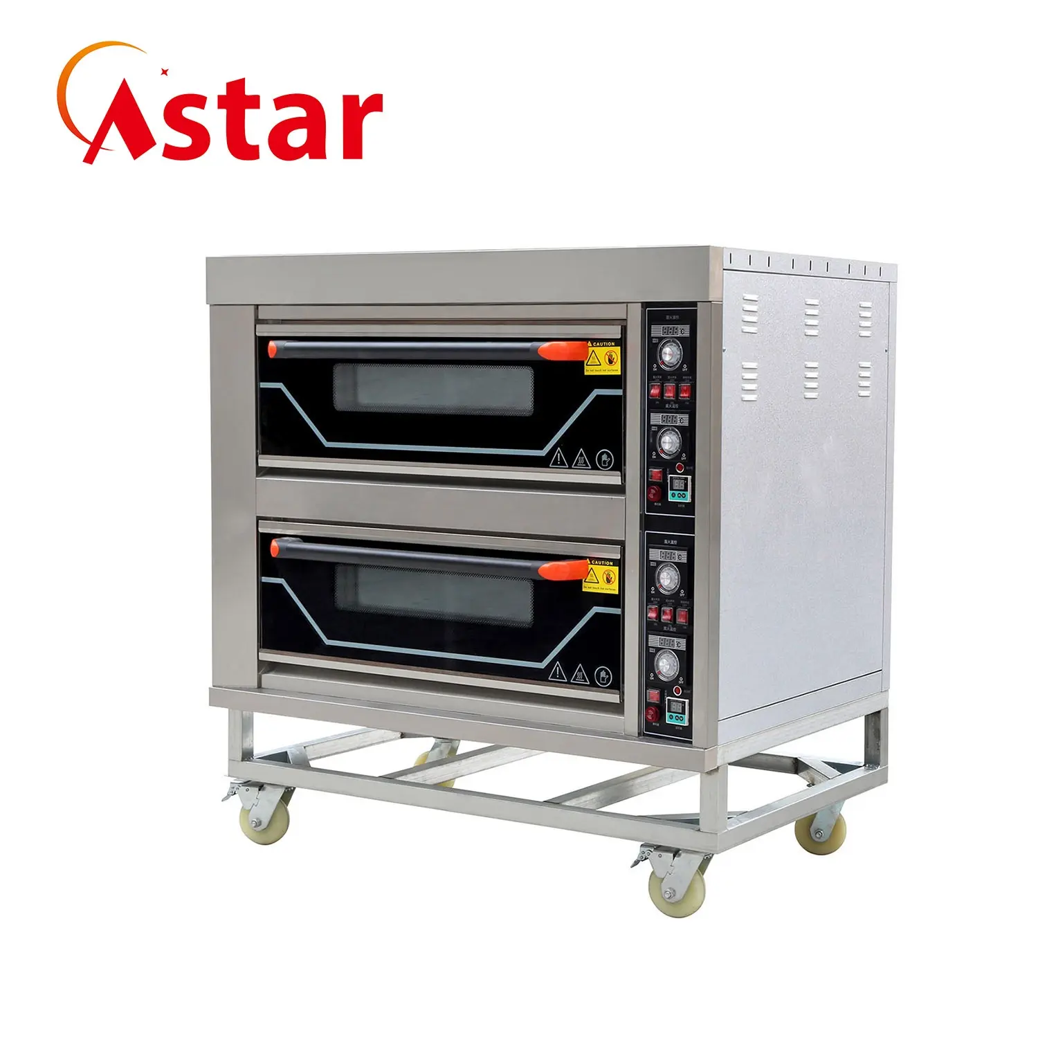 Astar máquina elétrica de cozinhar, forno com temporizador, forno comercial para pizza assar