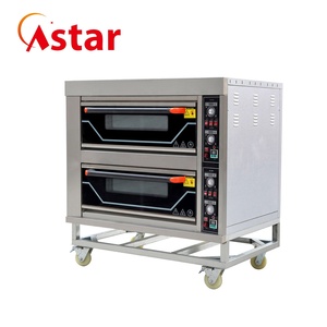 Horno de Gas Comercial de 1 Cubierta y 2 Bandejas para Hornear Pizza y Pasteles, Proveedor Chino - Product Image 3