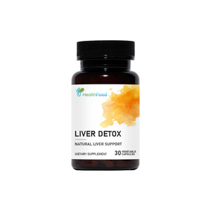Cápsulas de Desintoxicación Hepática con Logotipo Personalizado, Mejoran la Digestión, Limpian el Hígado, Suplemento de Raíz de Diente de León - Product Image 1
