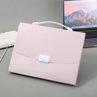 Carpeta de Archivos Personalizada de PP A4 con 13 Bolsillos, Carpeta Expandible con Estampado Dorado
