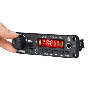 Tarjeta amplificadora de 150W, <span class=keywords><strong>Bluetooth</strong></span>, MP3, WMA, WAV, placa decodificadora, manos libres, micrófono de Audio para coche, USB, TF, Radio FM, reproductor de música, altavoz DC - Product Image 4
