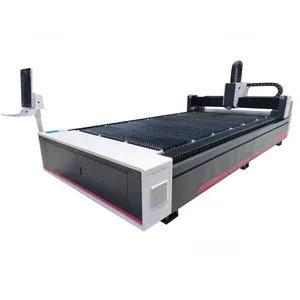 Cama única 2513 3015 CNC Metal Plate Fiber Laser Cutting Machine para chapa de aço inoxidável