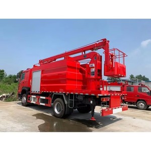 <span class=keywords><strong>Camion</strong></span> <span class=keywords><strong>de</strong></span> pompiers rouge vif Sinotruk Howo 4x2 - Product Image 5