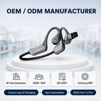 Casque intra-auriculaire avec caméra IA, caméra EIS 8MP, Bluetooth 5.3, WiFi 6, IP65, enregistreur vidéo en vue à la troisième personne mains libres