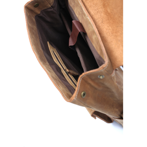 Vintage Classic Canvas Backpack Durable Lightweight Portable Travel School University Multi-Pockets <b>Large</b> Capacity Organizer Men - Product Image 3