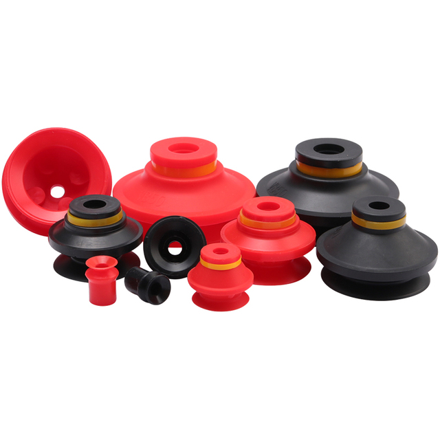 PIAB Suction Cup Industrial Silicone Sucker Special Vacuum Sucker for Robot Arm Red Suction Cup Strong Suction Cup