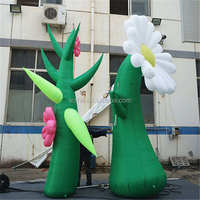 Sculpture de fleur gonflable personnalisée Meichen pour événements promotionnels commerciaux – Fournisseur direct d'usine de structures gonflables