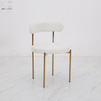 Ensemble de table à manger en pierre frittée de style nordique italien, table ronde en marbre pour cuisine et salle à manger, design simple et moderne, luxe, avec 4 chaises