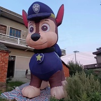 Poupées gonflables mignonnes, jouets publicitaires d'extérieur personnalisés, animaux Doraemon gonflables pour événements