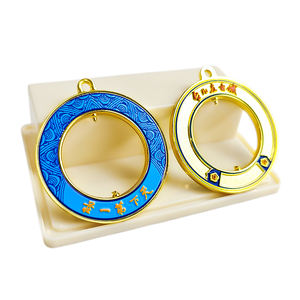 Medallas deportivas de metal 3D personalizadas con grabado de cinta y logotipos personalizados Fabricante de medallas personalizadas - Product Image 4