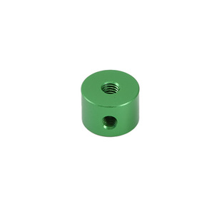 Aluminum Machining Parts M3 <b>Threaded</b> Spacer High Accuracy CNC Metal Component For Mechanical Assembly - Product Image 1