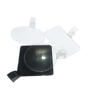 Mini-plats en plastique personnalisés pour apéritifs, petits supports à gâteaux, petites assiettes à dessert pour le service d'emballage alimentaire - Product Image 1