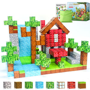 Bloques de Construcción Magnéticos 3D, Juguetes Educativos Sensoriales, Juego de 100 Piezas, Regalos STEM de Plástico <span class=keywords><strong>para</strong></span> Mayores de 14 Años, Empaquetado <span class=keywords><strong>para</strong></span> Niñas y <span class=keywords><strong>Niños</strong></span> - Product Image 1