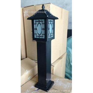 Lampe de jardin en alliage d'aluminium IP54 avec abat-jour en verre LED pour éclairage extérieur - Product Image 3