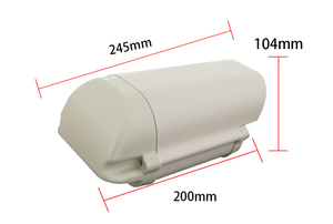 6 אינץ <span class=keywords><strong>CCTV</strong></span> מצלמה דיור חיצוני אלומיניום עמיד למים וdustproof Bullet-סוג מעטפת גלגול - Product Image 5