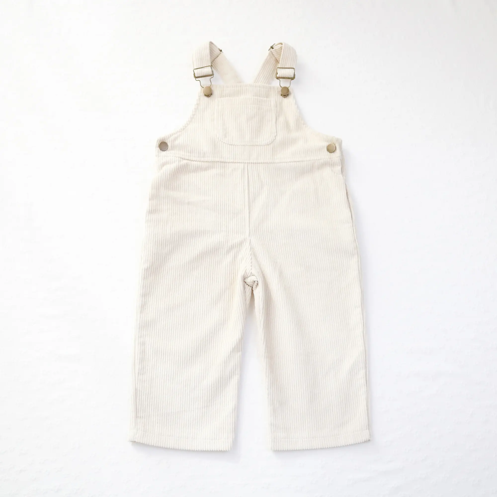 Boetiek Peuter Kleding Stijlvolle Jarretelbroek Met Verstelbare Knopen Corduroy Baby Romper