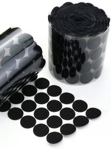 Color Round square Adjustable Printing Heavy Nylon Self-<b>adhesive</b> Back Point Circular Tape Mark Roll <b>Hook</b> and Loop Point - Product Image 3