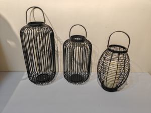 Linterna Decorativa LED sin Llama, Impermeable, de Metal, <span class=keywords><strong>para</strong></span> Jardín, Patio y Exteriores - Product Image 6