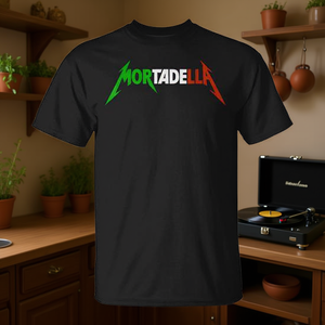 Camiseta de parodia de humor sobre comida italiana con diseño de Mortadella - Product Image 3