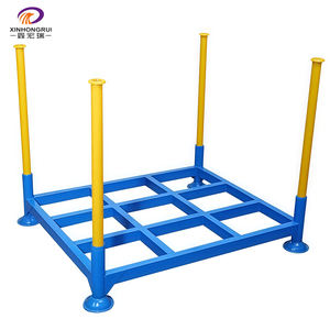 رفوف تخزين قابلة للفصل من الفولاذ الكربوني المقاوم للصدأ بخمس طبقات، مطلية بالبودرة، قابلة للتكديس، مخصصة للإطارات، متوفرة بالجملة - Product Image 1