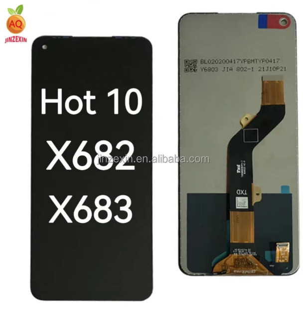 OEM Mobile Phone Lcd for Infinix Hot 10 Display Touch Screen Assembly Replacement for Infinix X682 X683 Note 8i Lcd