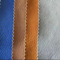 Tissu en cuir synthétique PU écologique avec support en viscose, gaufré, résistant à l'abrasion, pour matelas et textile de maison
