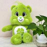 Nouvelle Peluche Ours Arc-en-ciel Brodé avec Vernis UV, Super Doux, Rembourrage Coton PP, Doublure en Maille, Anti-stress, Peluche d'Halloween