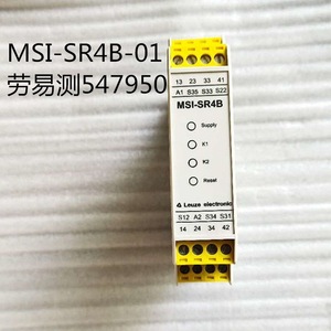 Leuze Safety <b>Relay</b> Msi-Sr4B-01 547950 Industrial Control Protection Device - Product Image 1