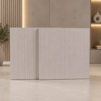 Panneaux muraux décoratifs en PVC brillant effet marbre, panneaux UV pour hall de villa, motif pierre, imperméables, taille personnalisée