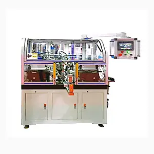 बिक्री के लिए सीएनसी भारतीय ब्रशलेस मोटर नई डिजाइन स्ट्रिंग रोटर वाइंडिंग मशीन विनिर्माण मशीन