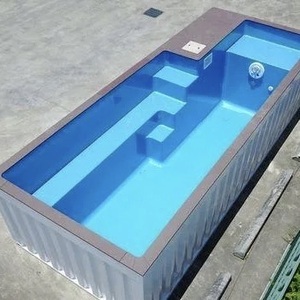<span class=keywords><strong>Piscine</strong></span> en acier de 40 pieds, 20 pieds, 10 pieds, 25m, avec jacuzzi, en fibre de verre, pour conteneur maritime, vente en gros, frais d'expédition inclus - Product Image 6