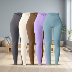 Leggings Deportivos Casuales para Mujer, Levanta Glúteos, 100% Algodón, Antibacterianos, Transpirables, con Forro Polar, Largo hasta la Rodilla - Product Image 3