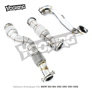 Auspuffanlage für BMW M3/M4 G82 G80 G83 <span class=keywords><strong>G8X</strong></span> 3.0T 2019-2022 Downpipe auf Lager Hitzeschild Auspuffkrümmer Auspuffrohr - Product Image 4