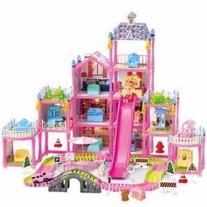 Nouvelles maisons <span class=keywords><strong>de</strong></span> poupées <span class=keywords><strong>de</strong></span> rêve, ensemble <span class=keywords><strong>de</strong></span> jeu <span class=keywords><strong>de</strong></span> princesse avec meubles et accessoires, jouets <span class=keywords><strong>de</strong></span> <span class=keywords><strong>maison</strong></span> <span class=keywords><strong>de</strong></span> poupée pour filles en bas âge, jeux <span class=keywords><strong>de</strong></span> simulation et cadeaux pour enfants - Product Image 1