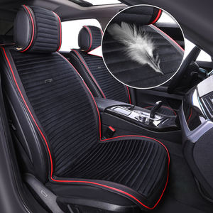 Avtokorona-cubiertas de terciopelo 3D para asientos de coche, Kit Universal de fundas de lino para asientos de invierno, Premium, 2022 - Product Image 3