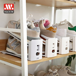 Articles ménagers portables double couche femmes talons hauts support plat organisateur de stockage réglable en plastique étagère à chaussures pour l'entrée - Product Image 3