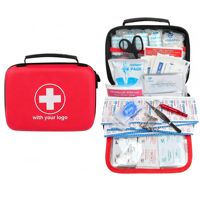 Trousse de premiers soins d'urgence de qualité supérieure, boîte étanche avec fournitures médicales pour la maison, le bureau, les activités de plein air, le camping, l'école, l'usine, la voiture