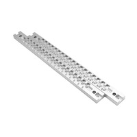 Pièces usinées CNC sur mesure pour machines alimentaires, bande de guidage de convoyeur, bande anti-usure en acier inoxydable et aluminium, usine OEM