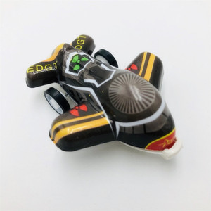 Avión de juguete de dibujos animados con mecanismo de retroceso, mini modelo para bebés y niños pequeños, juguete unisex de empuje y tracción. - Product Image 4