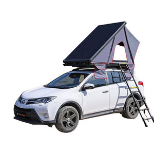 2024 Neuzugang Dreieck Hartschalen-Dachzelt für Autocamping geeignet für 2 Personen - Product Image 6