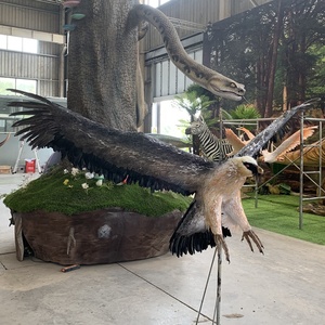 Decorazione del museo interno animatronic dinosauri simulazione avvoltoio modello - Product Image 5