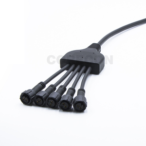 2pin M10 Y Loại kết nối không thấm nước cáp Y Splitter cáp cho LED ánh sáng 2-core không thấm nước kết nối Doanh cáp dây Splitter - Product Image 6