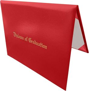 Couverture de certificat lisse 8,5*11 avec logo personnalisé en feuille d'or gaufrée avec diplôme pour la remise des diplômes - Product Image 5